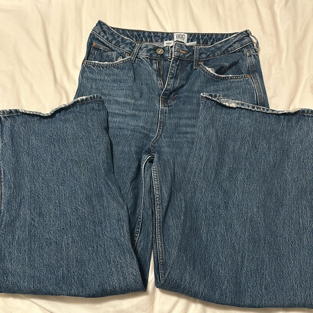 bdg urban outfitters puddle jeans
